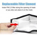 PM2.5 Protective Replaceable Filters for Cloth Face Mask Washable Neck Gaiter Multifunctional Balaclava Face Scarf 60PCS at Men’s Clothing store