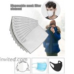 PM2.5 Protective Replaceable Filters for Cloth Face Mask Washable Neck Gaiter Multifunctional Balaclava Face Scarf 60PCS at Men’s Clothing store