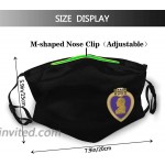 Purple Heart Us Army Veteran Military Medal Face Mask Unisex Adjustable Wind Mask Balaclava at Men’s Clothing store