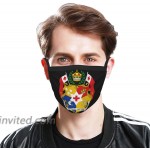 TMVFPYR Reusable Face Cover Tonga National Emblem Washable Face Shield Wind Dust Protection for Outdoor Sports Men and Women at Men’s Clothing store