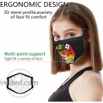 TMVFPYR Reusable Face Cover Tonga National Emblem Washable Face Shield Wind Dust Protection for Outdoor Sports Men and Women at Men’s Clothing store
