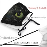Toothless Face mask Adjustable Comfortable Safety Mask for Home Office School and Outdoors Black at Men’s Clothing store