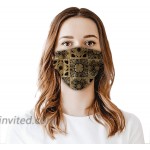 Unisex Cloth Face Mask Lament Configuration Spread Face Cover Washable and Reusable Dust Cover Protective Balaclava Mask for Outdoor School Shopping Sport at Men’s Clothing store