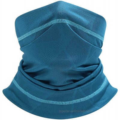 YGL Summer Neck Gaiter Sun UV Protection Head Wrap Headband Fishing Head Scarf for Cycling Running HikingNavy Blue at  Men’s Clothing store