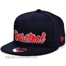 Barstool Sports New Era Classic Script 9FIFTY Adjustable Navy Red Snapback Cap at  Men’s Clothing store