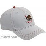 Black Clover California Luck 1 Fitted Hat White red stitching Cal. Clover S M at Women’s Clothing store