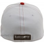 Black Clover California Luck 1 Fitted Hat White red stitching Cal. Clover S M at Women’s Clothing store