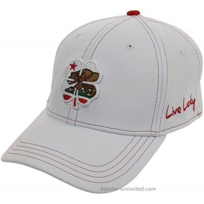 Black Clover California Luck 1 Fitted Hat White red stitching Cal. Clover S M at  Women’s Clothing store