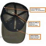 Condor Flex Mesh Cap OD Green Bundled with Armorbilt Flag & Warrior Patch Operator Hat S M at Men’s Clothing store