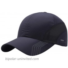 Croogo Sport Sun Cap Summer Quick Drying Sun Hat UV Protection Outdoor Cap Men Women Baseball Cap Hat Dark Gray at  Women’s Clothing store