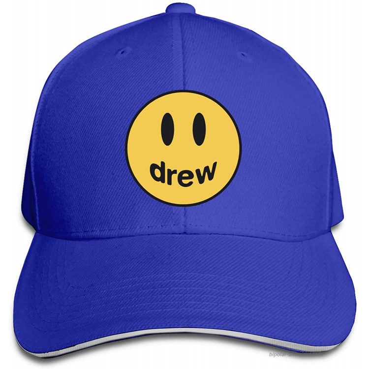Drew House Hats Cowboy Hat Outdoor Hat Black Unisex Sun Hat Adjustable Baseball Cap at Men’s Clothing store