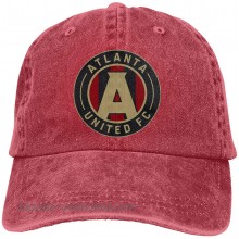 Hip Hop Atlanta United Racer Adjustable Cowboy Cap Denim Snapback Hat for Women Men at  Men’s Clothing store