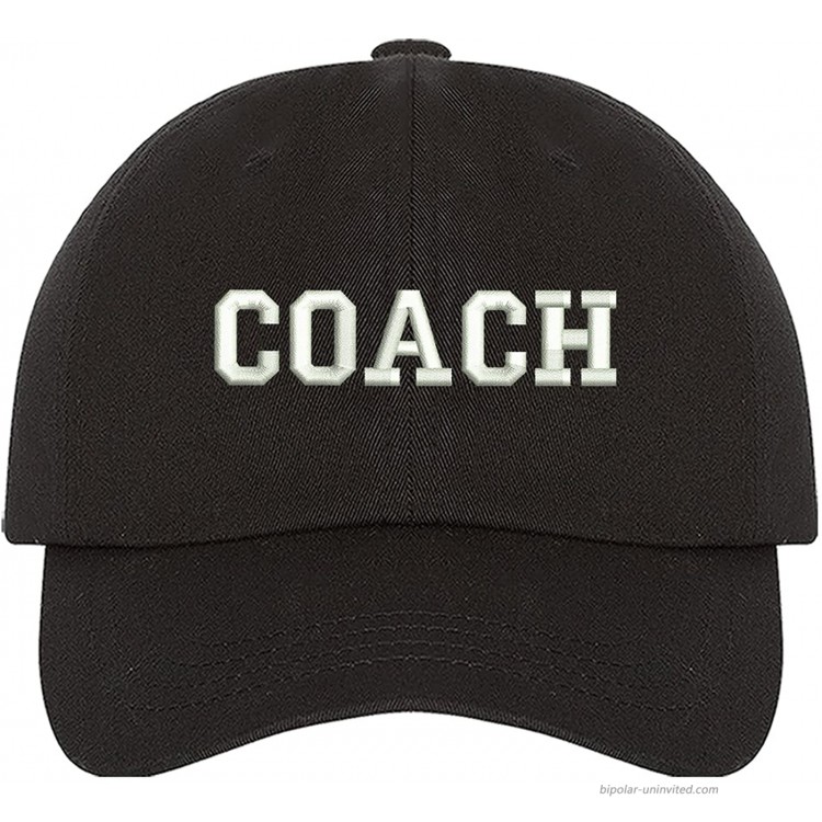 Prfcto Lifestyle Coach Dad Hat - Black Baseball Hat - Unisex at Women’s Clothing store