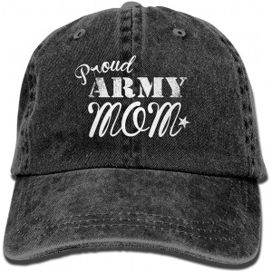 Proud Army Mom Mom Hat Baseball Cap Washed Denim Cotton Adjustable Hat Dad Hat Great Gift for Mother's Day Black at  Women’s Clothing store