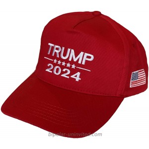 Trump 2024 MAGA Red Snapback Baseball Cap Adjustable Dad Hat Trucker Baseball Cap Hat at  Men’s Clothing store