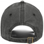 Unisex Adjustable Mandalorian-Baby-yoda Hat Dad Hat Washed Baseball Cap Denim Hat - One Size Fits All