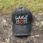 Waldeal Women's Basketball Mom Embroidered Hat Washed Adjustable Baseball Cap at Women’s Clothing store