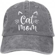 Waldeal Women's Cat Mom Printing Hat Vintage Washed Adjustable Baseball Cap at  Women’s Clothing store