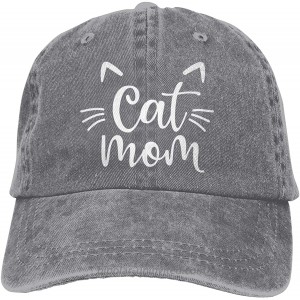 Waldeal Women's Cat Mom Printing Hat Vintage Washed Adjustable Baseball Cap at  Women’s Clothing store