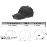 Waldeal Women's Mama Bear Baseball Caps Embroidered Vintage Distressed Dad Hat Thankful Black at Women’s Clothing store