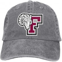 Younnerr Baseball Caps Logo of Fordham University Practical Men&Womens Denim Hat Adjustable at  Men’s Clothing store