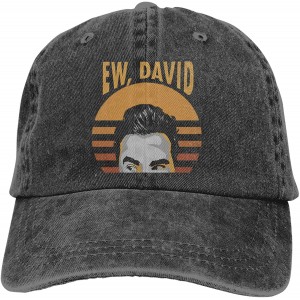 Zevito Ew David Alexis Schitt'S Creek 3D Printing Cartoon Unisex Choose Adjustable Comfortable Cap Hat at  Men’s Clothing store
