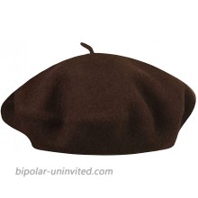 Betmar French Beret Chocolate One Size at  Women’s Clothing store