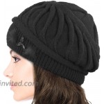 Dahlia Womens Beret - Angora Wool Winter Hat Dual Layer w Spiral Twist Black at Women’s Clothing store