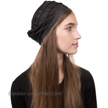Landana Headscarves 3 Seam Denim Hat Ladies Chemo Hat Cancer Cap - Black at  Women’s Clothing store