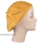 Landana Headscarves Angora Like Beret Ladies Winter Hat - Mustard at Women’s Clothing store