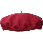 Scala Women's Wool Beret Red One Size at Women’s Clothing store Children Berets