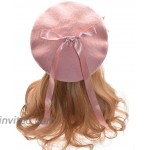 Women's Lolita Cat Beret Cap Painter Hat Muffle Hat Bowknot Hat Pink Pink at Women’s Clothing store