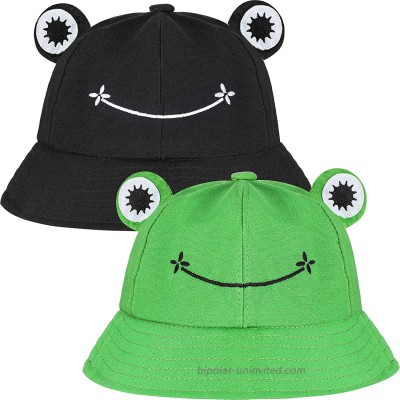 2 Pieces Cute Frog Reversible Bucket Hats with 5 Pieces Iron On Sew Patch Summer Fishing Fisherman Beach Festival Photography Sun Bucket Hat for Women Teen Girls Green Black at  Women’s Clothing store