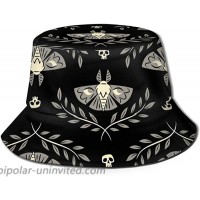 antkondnm Spooky Moths The Whole Season Travel Bucket Beach Sun Hat