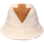 Appa Bucket Hat Faux Fur Winter Hat Lambwool Fisherman Hat Lamb Wool Cap Appa Arrow at Women’s Clothing store
