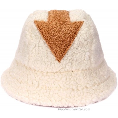 Appa Bucket Hat Faux Fur Winter Hat Lambwool Fisherman Hat Lamb Wool Cap Appa Arrow at  Women’s Clothing store