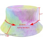 Ayliss Women Bucket Hat Fashion Reversible Cotton Fisherman Hat Packable Outdoor Sun Protection Travel Beach Sun Cap Hat #5 at Women’s Clothing store