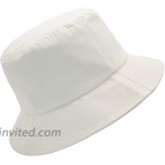 Bucket Hat 100% Cotton Packable Summer Travel Beach Sun Hat Outdoor Cap Unisex at Women’s Clothing store