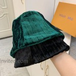 Bucket Hats for Women Outdoor Fisherman Cap Fishing Vintage Travel Bowler Hat Cloche Arctic Fashion Hat Teens Girls Packable - Green at Women’s Clothing store