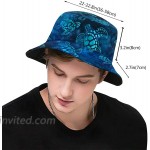 Bucket Sun Hat Sun Protection Wide Brim Breathable Packable Boonie Cap for Men Women at Women’s Clothing store
