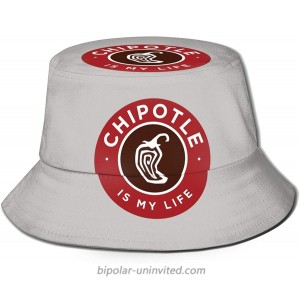 Chipotle is My Life Unisex Bucket Hat Summer Travel Beach Sun Hats Outdoor Cap at  Women’s Clothing store