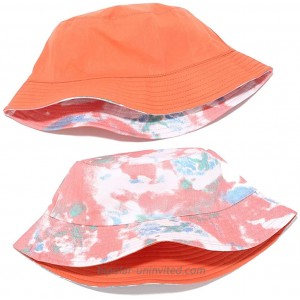 Cotton Bucket Hat Summer Travel Beach Hat Unisex Fishiman Cap Sun Hat Tie Dye Bucket for Women Pink Green at  Women’s Clothing store