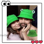 DAYUANDIAN Bucket Hats for Women Frog Hat Adult Cute Frog Bucket Hat Frog Hat Frog Bucket Hat Bucket Hats for Teens at Women’s Clothing store