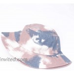 DOCILA Cute Tie Dye Bucket Hats for Teen Girls Pink Gift Hat for Young Ladies Outdoor Sun Caps Pink at Women’s Clothing store