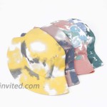 DOCILA Cute Tie Dye Bucket Hats for Teen Girls Pink Gift Hat for Young Ladies Outdoor Sun Caps Pink at Women’s Clothing store