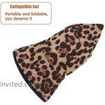 Glamorstar Bucket Hat for Women Cheetah Cotton Packable Sun Cap for Travel Fishing Double-Side Wear Leopard at Women’s Clothing store