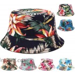 OCTEEN Bucket Hats Summer Travel Sun Hat Outdoor Cap Beach Hat Unisex Reversible at Women’s Clothing store