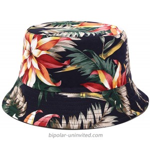 OCTEEN Bucket Hats Summer Travel Sun Hat Outdoor Cap Beach Hat Unisex Reversible at  Women’s Clothing store