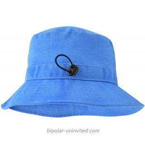 Omore Bucket Sun Hat Unisex 100% Cotton Summer Fisherman's Cap for Outdoor Travel Hiking Fishing Blue at  Women’s Clothing store