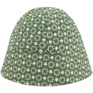 Proboths Cute Flower Print Bucket Hat Daisy Cloche Hat Travel Beach Sun Hat Outdoor Fisherman Hat for Men Women Teens Green at  Women’s Clothing store